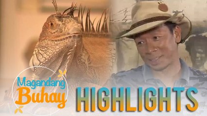 Magandang Buhay: Meet Kuya Kim's Iguana named Bert