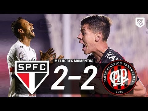 São Paulo 2 x 2 Atlético-PR (HD 60fps) FURACÃO CLASSIFICADO - Gols - COPA DO BRASIL 2018