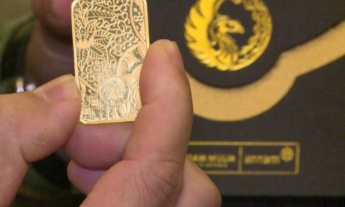 Emas Motif Batik Bisa untuk Investasi dan Koleksi
