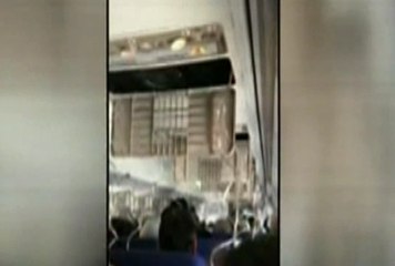 El pánico que vivieron los pasajeros tras aterrizaje forzoso fue captado en video