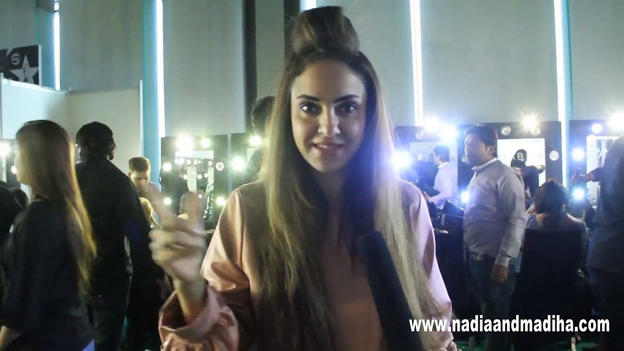 Celebrities - Backstage at 5th HUM TV Awards - Nadia Khan Host - Outstyle.com