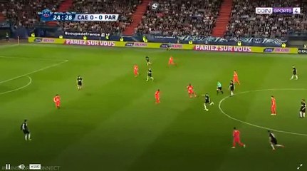 Kylian Mbappe Goal HD -  Caen	0-1	Paris SG 18.04.2018