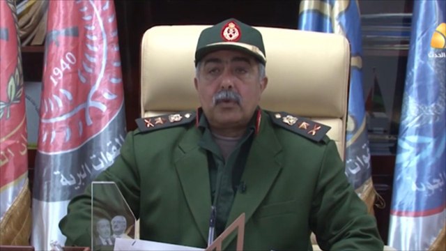 نجاة الناظوري قائد أركان حفتر من محاولة اغتيال