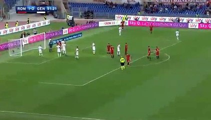 Zukanovic E.(Own goal) Goal HD -AS Roma	2-0	Genoa 18.04.2018