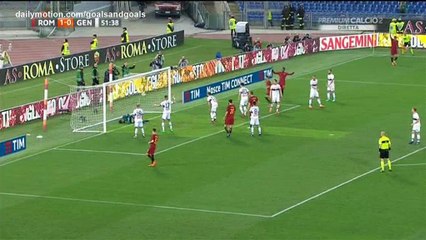 Ervin Zukanovic Own Goal HD - AS Roma 2 - 0 Genoa - 18.04.2018 (Full Replay)