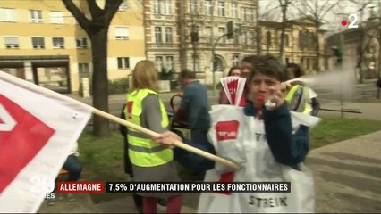 En Allemagne, les fonctionnaires obtiennent une hausse 7,5% des salaires