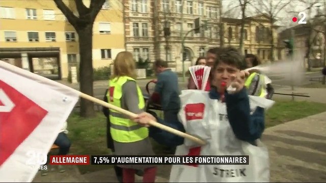 En Allemagne, les fonctionnaires obtiennent une hausse 7,5% des salaires
