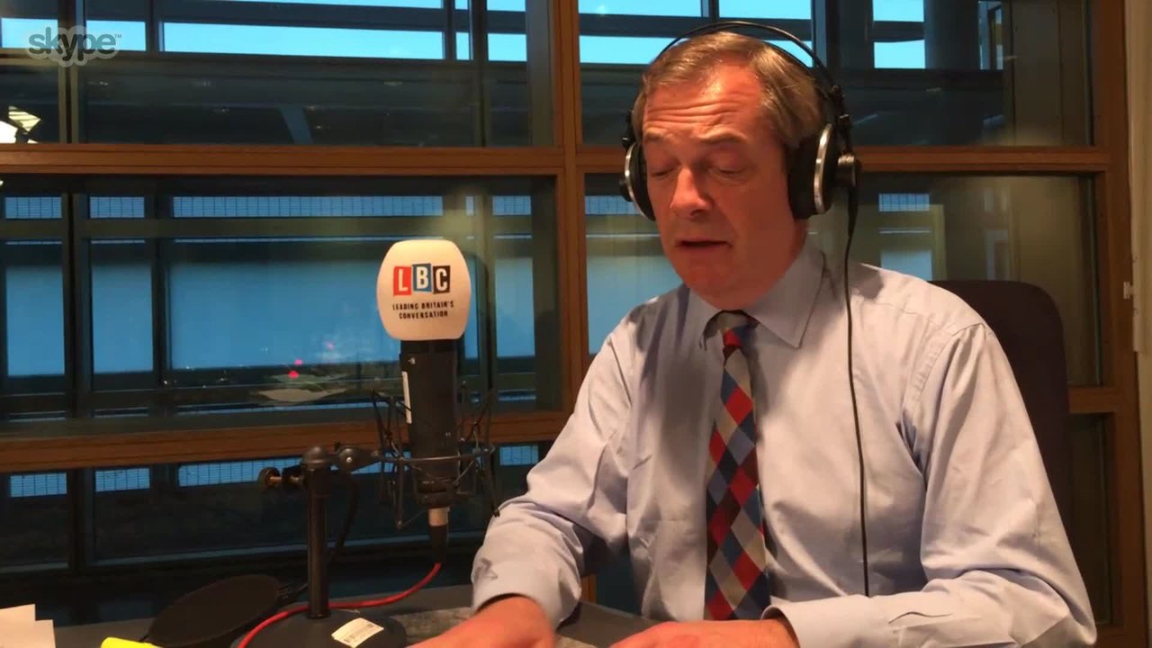 Nigel Farage To Campaign For Trump To Recieve Nobel Peace Prize