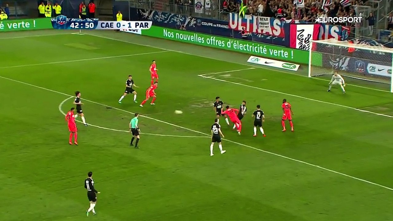 L'égalisation de Caen face au PSG !