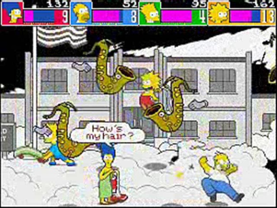 The Simpsons Arcade Game: Four Player Run 2 (Part 6 Of 8)