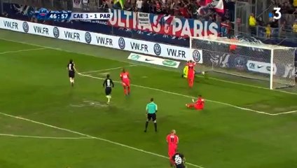 Cavani OFFSIDE Goal HD - Caen 1-1 Paris SG 18.04.2018