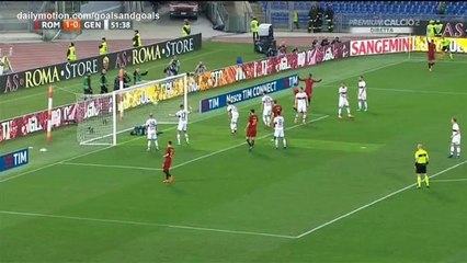 Ervin Zukanovic Own Goal HD - AS Roma 2 - 0 Genoa - 18.04.2018 (Full Replay)