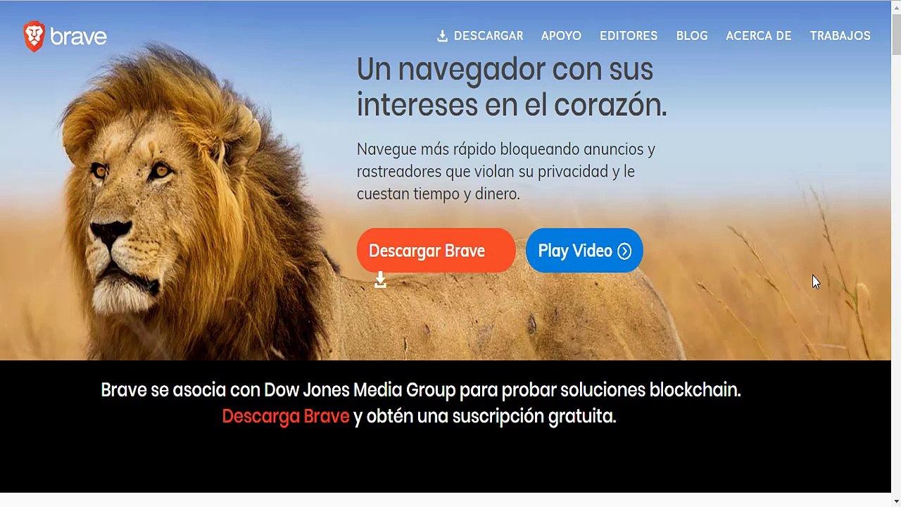 Brave el navegador que te permite ganar dinero.