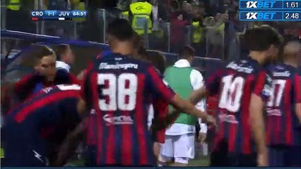Simy Bicycle Goal HD - Crotone 1-1 Juventus 18.04.2018