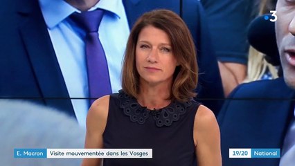 Emmanuel Macron : visite mouvementée dans les Vosges