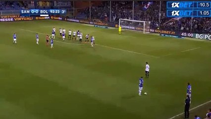 Duvan Zapata Goal HD -Sampdoria	1-0	Bologna 18.04.2018