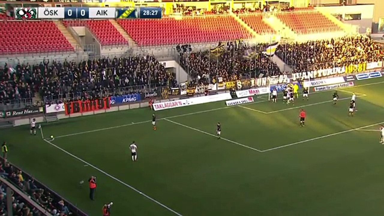 Oerebro 1:1 AIK (Sweden. Allsvenskan. 18 April 2018)