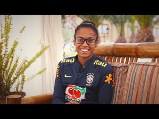 Seleção Brasileira Feminina: Aline Milene, a primeira competição oficial