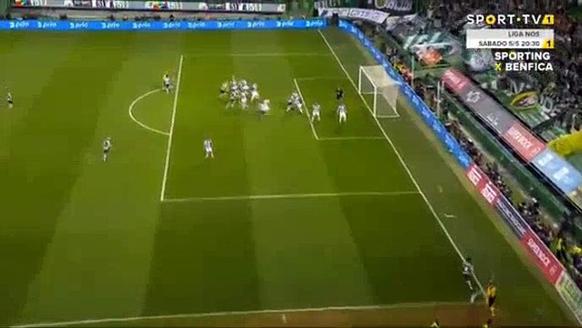 Sebastian Coates Goal HD - Sporting	1-0	FC Porto 18.04.2018