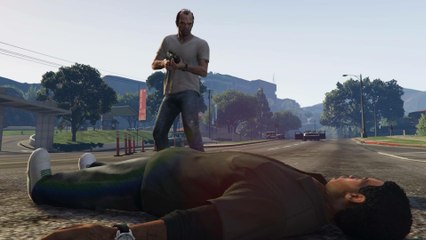 Gta V Trevor kills Lamar
