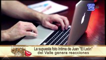 Juan Valle rompe el silencio sobre la foto intima que rueda en redes sociales