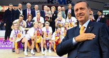 Cumhurbaşkanı Erdoğan, Eurocup Şampiyonu Galatasaray'ı Tebrik Etti