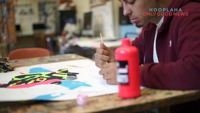 Meet High School Art Student Luis Gonzalez, and Hear About How Art Transformed His Life!