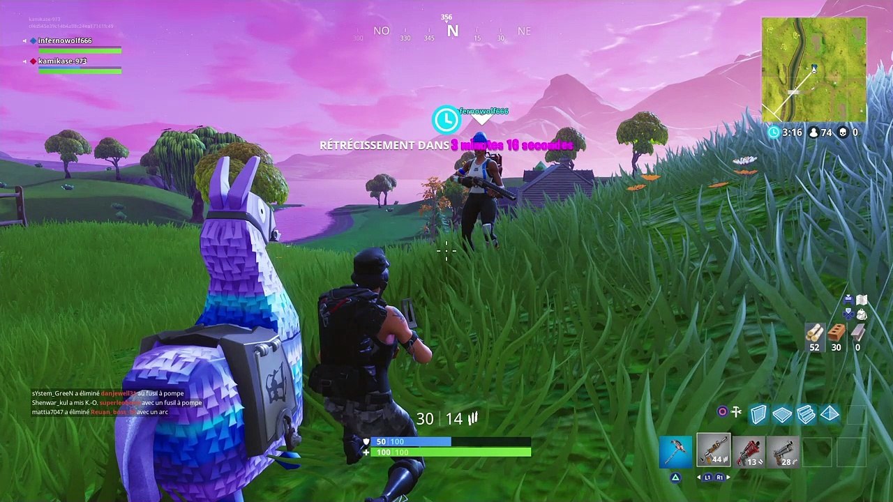 FORTNITE: PARTIE SUR UN FIL