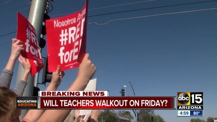 Red for Ed gets Capitol permits for Friday