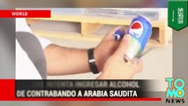 Policía de Arabia Saudita detiene a hombre que intento ingresar al país cerveza en latas de Pepsi