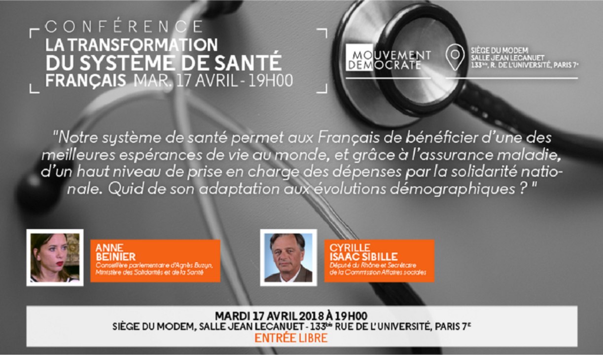Conférence-débat sur la transformation du système de santé - 170418