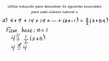 Ejemplo de demostración por inducción 1 | Álgebra | Khan Academy en Español