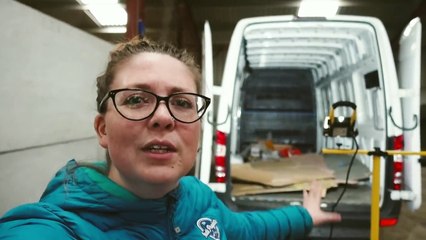 Prepping Our Van for it’s Tiny Home Conversion! Sprinter Van Build