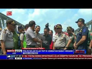 Polisi Belum Tahu Penyebab Ambruknya Jembatan Widang