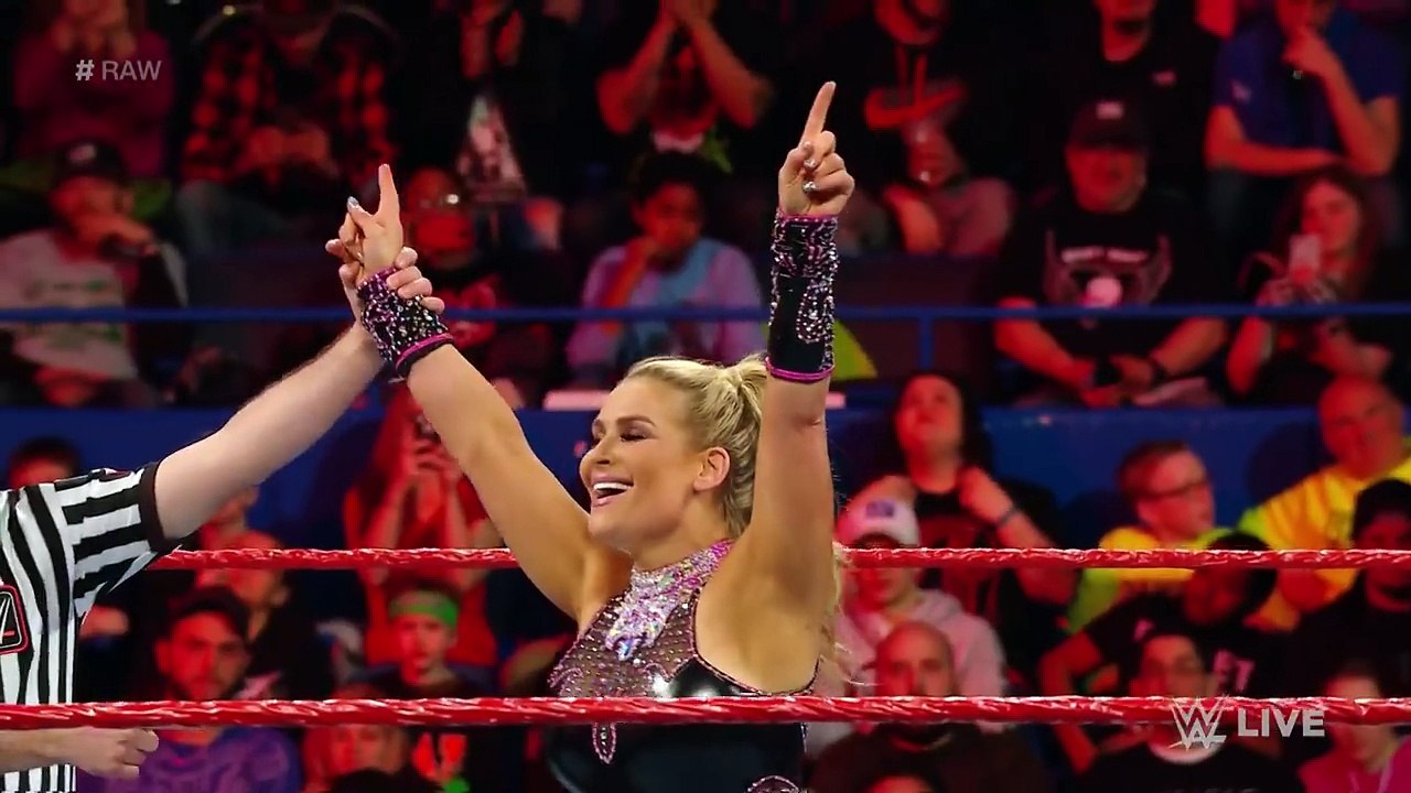 Ronda Rousey helps Natalya fend off Absolution- Raw, April 16, 2018_HD