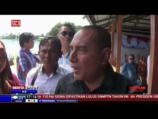 Edy Rahmayadi Janji Normalisasi Danau Toba