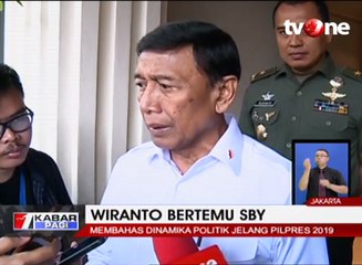 Wiranto Temui SBY di Rumahnya Bahas Pilpres