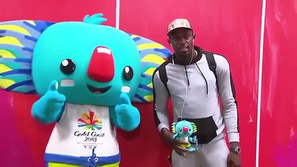 When Usain Bolt arrived at 2018 Commonwealth Games as a spectator