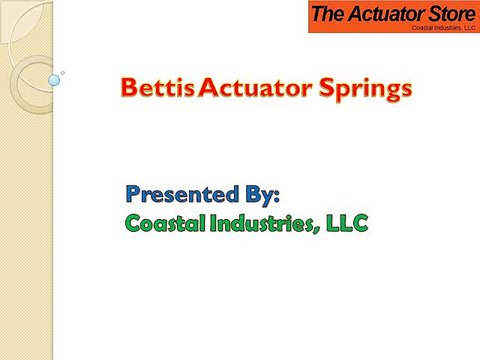 Bettis Actuator Springs