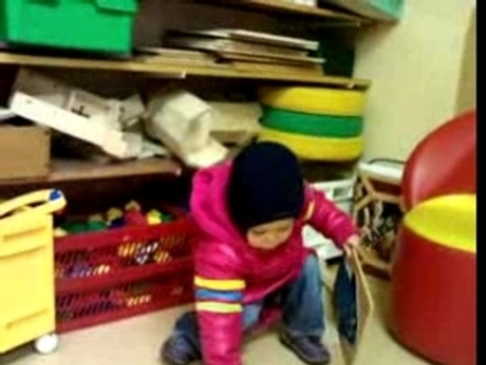 Les petites à l'école