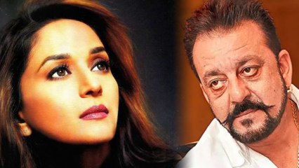 Madhuri Dixit was STOPPED to work with Sanjay Dutt in this SUPER HIT movie | FilmiBeat