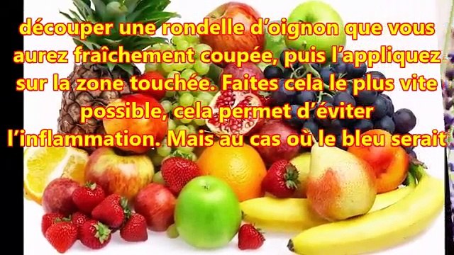 Solutions naturelles et efficaces pour traiter les bleus