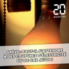 Grève: Faut-il s'attendre à des coupures d'électricité ou de gaz jeudi?
