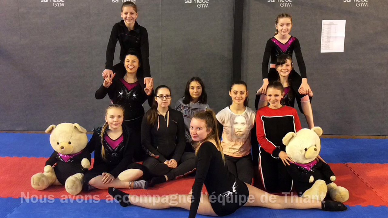 Notre équipe d'Acrosport en compétition UNSS