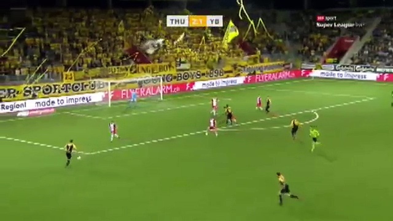 Thun 2:2 Young Boys (Switzerland. Super League. 18 April 2018)
