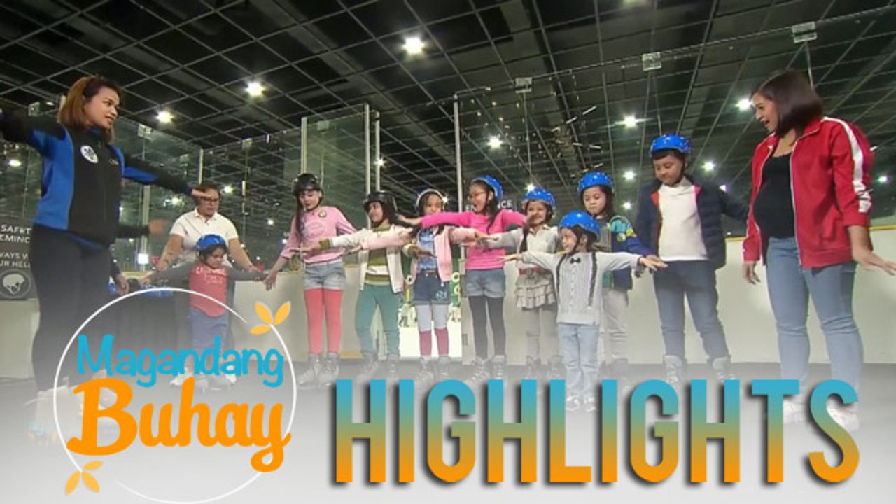 Magandang Buhay: Team Yey warms up before ice skating