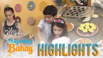 Magandang Buhay: Choco Banana Cupcake making with YFSF Kids