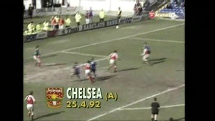Chelsea - Arsenal 25-04-1992 Division One