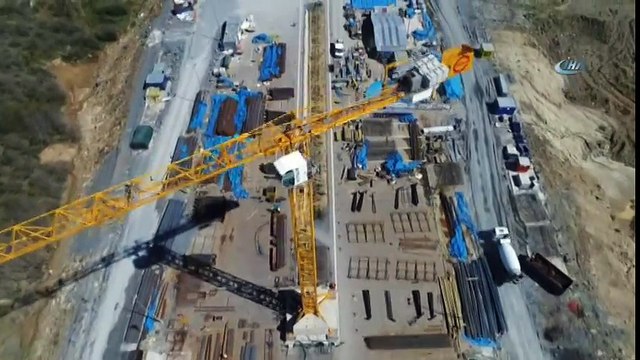 Kuzey Marmara Otoyolu İnşaatının Son Durumu Havadan Görüntülendi