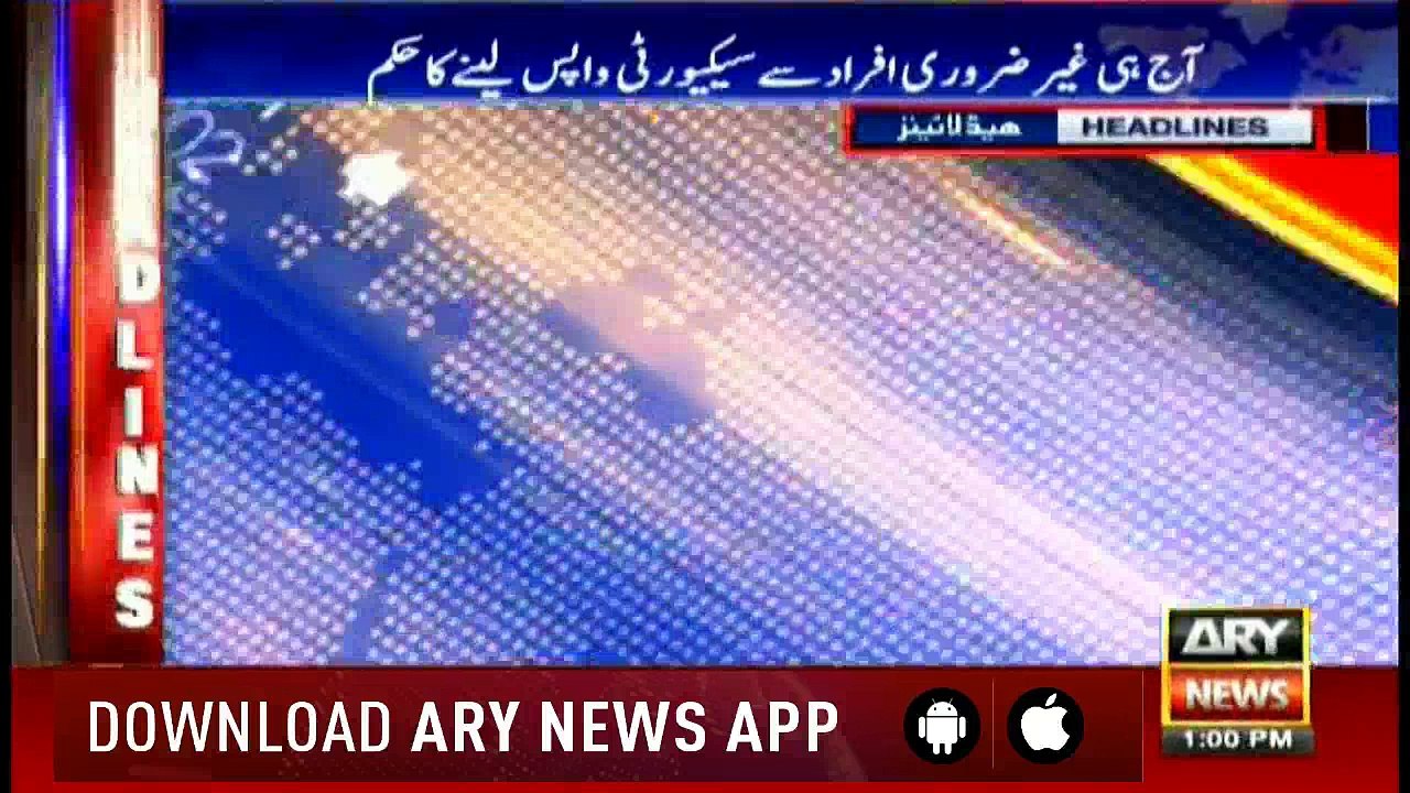 Headlines 1300 19th April 2018